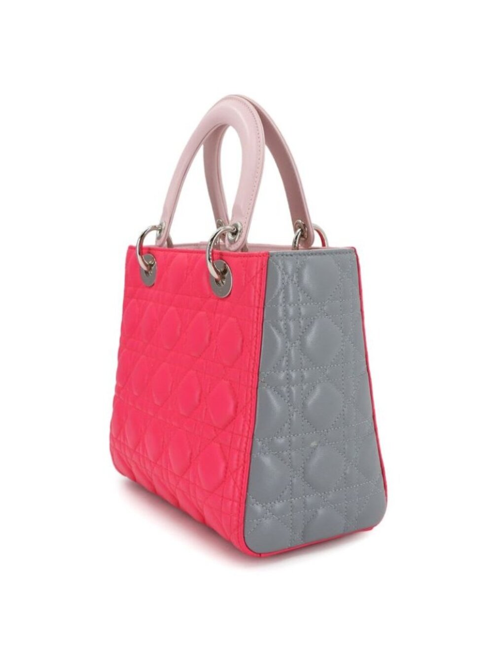 Christian Dior Cannage Lady Medium 2way Hand Bag - Picture 3 of 10
